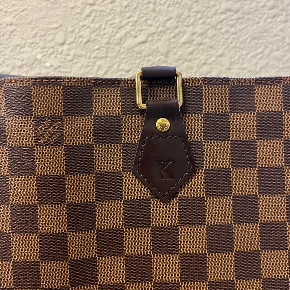 Sac Plat Damier Ebene - Picture 3 of 12